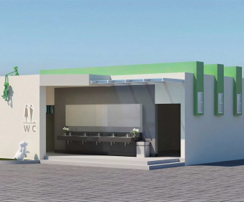 Modern Building Appearance-ID:244103912