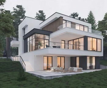 Modern Detached Villa-ID:700545076