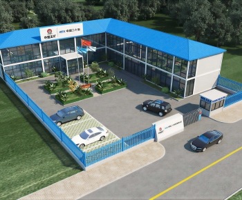 Modern Building Appearance-ID:692512996