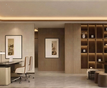 New Chinese Style Manager's Office-ID:366898064