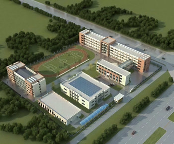 Modern Architectural Bird's-eye View Planning-ID:157620911