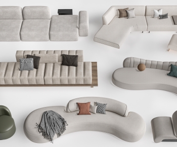 Modern Sofa Combination-ID:614654062