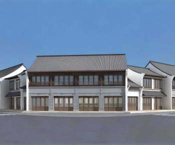 New Chinese Style Commercial Street-ID:876965054