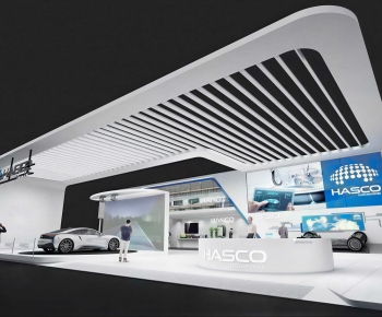 Modern Exhibition Hall-ID:261373041