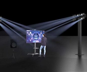 Modern Stage Lights-ID:481642961