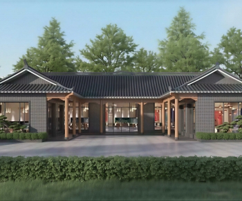 Chinese Style Residential Building-ID:828125956