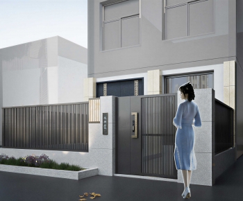 Modern Fence-ID:574402092