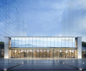 Modern Building Appearance-ID:247983931
