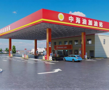 Modern Public Building-ID:675792938