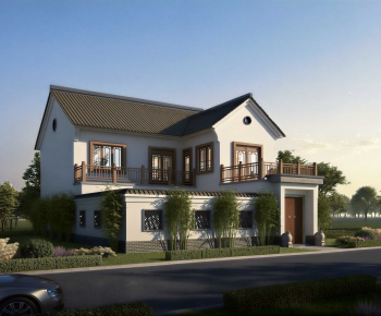 New Chinese Style Detached Villa-ID:888417016