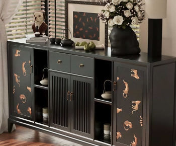 Modern Entrance Cabinet-ID:729188924