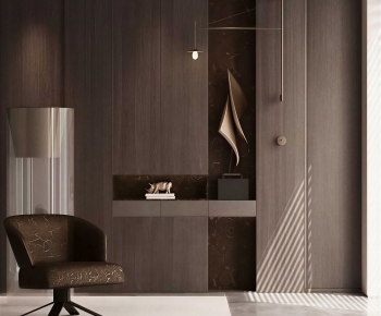 Modern Entrance Cabinet-ID:380229968