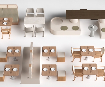 Modern Dining Table And Chairs-ID:842319979