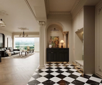 American Style Hallway-ID:836976057