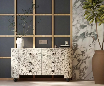 Modern Entrance Cabinet-ID:487992058