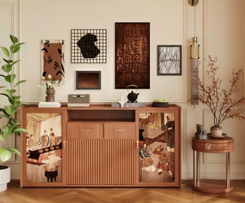 Modern Entrance Cabinet-ID:899323943