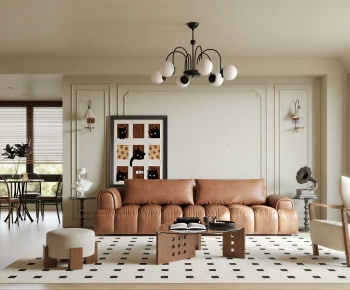 French Style A Living Room-ID:792327881