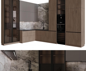 Modern Kitchen Cabinet-ID:320606953