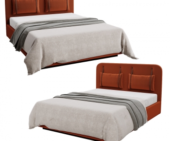 Modern Double Bed-ID:702028043