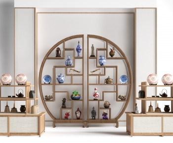 New Chinese Style Antique Rack-ID:410288101