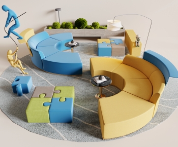 Modern Card Seat Sofa-ID:923425914