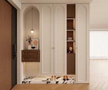 French Style Shoe Cabinet-ID:387027982