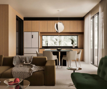 Modern A Living Room-ID:181605108