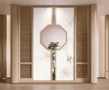 New Chinese Style Hallway-ID:561105018