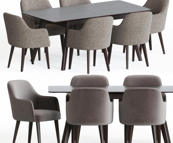 Modern Dining Table And Chairs-ID:221379047