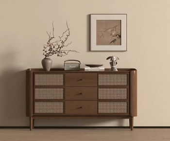 New Chinese Style Side Cabinet-ID:197603947
