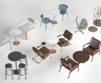 Modern Dining Table And Chairs-ID:495291959
