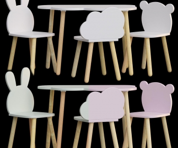 Modern Children's Table/chair-ID:444708117