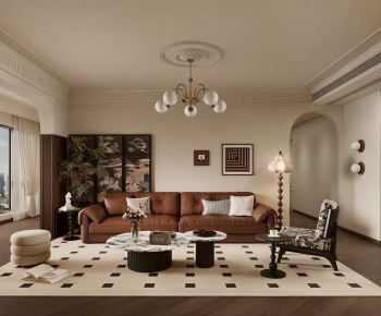 Modern A Living Room-ID:344671969