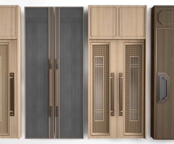 New Chinese Style Chinese Style Double Door-ID:984322073