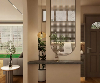 Wabi-sabi Style Hallway-ID:306900021