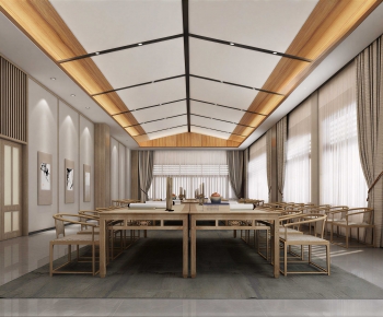 New Chinese Style Meeting Room-ID:738488911