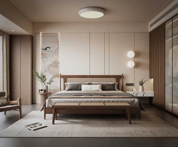 New Chinese Style Bedroom-ID:577130088