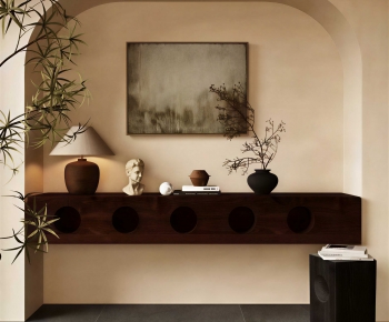 Wabi-sabi Style Console-ID:317835091