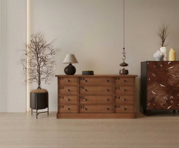 Japanese Style Chest Of Drawers-ID:321993117