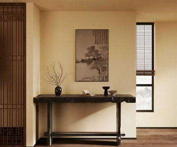 New Chinese Style Hallway-ID:870734935