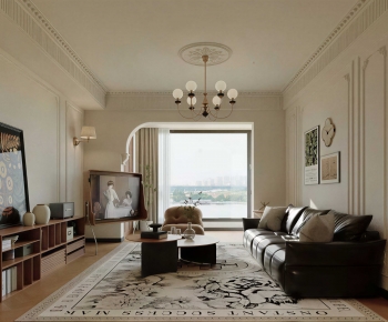 French Style A Living Room-ID:157880071