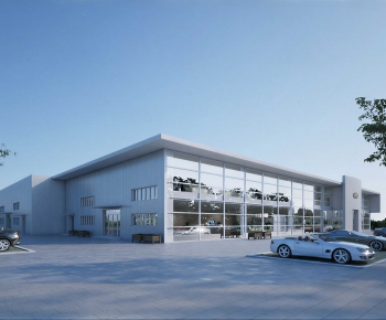 Modern Appearance Of Commercial Building-ID:576664928