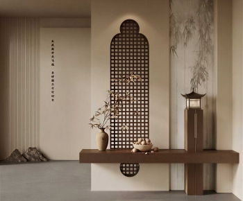 New Chinese Style Hallway-ID:694993025