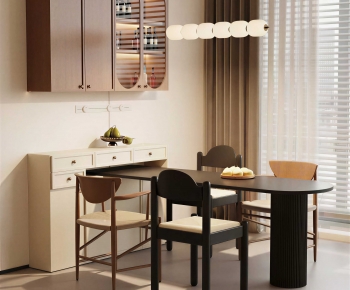 Modern Dining Table And Chairs-ID:138746985
