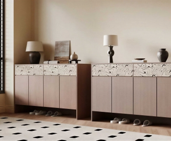 Modern Entrance Cabinet-ID:325136907
