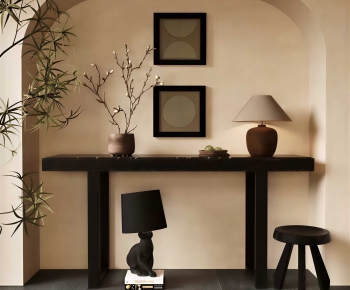 Wabi-sabi Style Console-ID:349908118