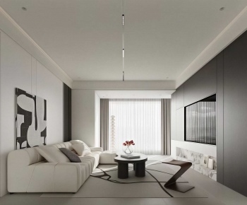 Modern A Living Room-ID:876614093