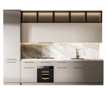 Modern Kitchen Cabinet-ID:627057081