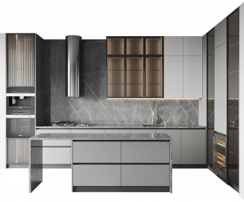Modern Kitchen Cabinet-ID:100829648
