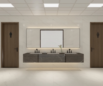 Modern Public Toilet-ID:710063936